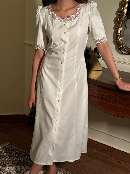 Dress With Lace Detailing