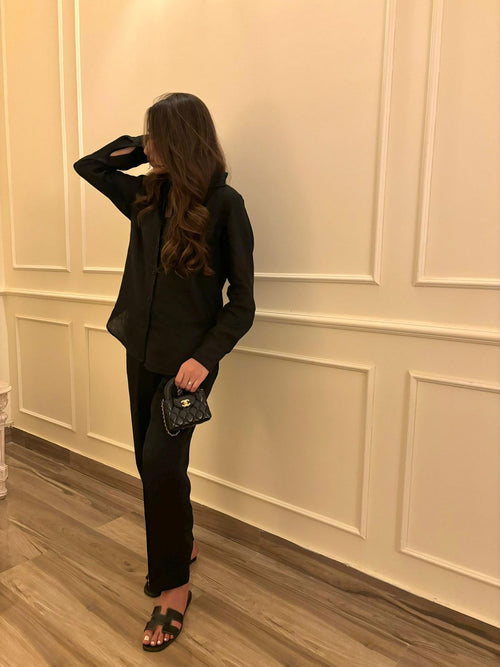 Black Co-Ord Set