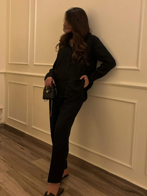 Black Co-Ord Set